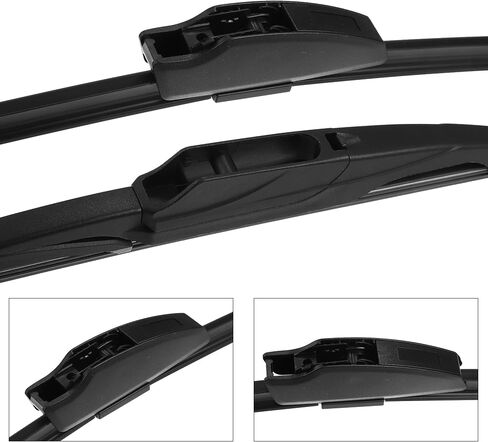 X AUTOHAUX 3 Pcs Front Rear Windscreen Wiper Blades Set for Suzuki Swift Hatchback MK2 MK3 2004-2017 in Saudi Arabia