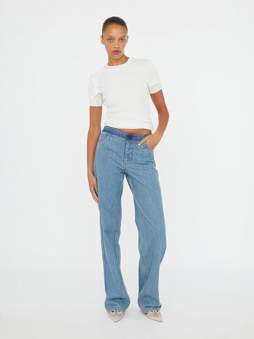 Christopher Esber Sheer Ribbed Overlay Loophole Tee in Saudi Arabia