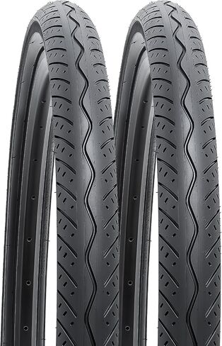 YUNSCM 2-PCS 26" Bike Tires 26 X 2.0/54-559 and 26" Heavy Duty Bike Tubes Schrader Valve Compatible with 26x1.95 26x2.0 26x2.10 26x2.125 Bike Bicycle Tires and Tubes (P-1173) in Saudi Arabia