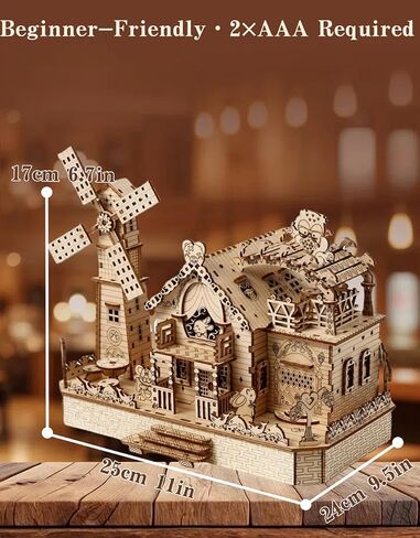 3D Wooden Puzzles Cat Model Kits for Adults & Teens,DIY Wood Mechanical Crafts Jewelry Box with Mirror, Hobbies Brain Teaser Building Gifts for Kids, Men & Women Birthday Christmas in Saudi Arabia