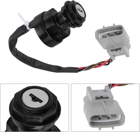 M MATI Start Stop Headlight Switch & Ignition Key Switch for Yamaha Grizzly 700 550 2009-Up Kodiak 450 2020-Up Kodiak 700 2016-Up 28P-83972-00-00 28P-82510-01-00 28P-82510-00-00 in Saudi Arabia