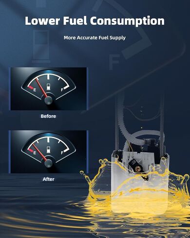 ECCPP Electric Fuel Pump Module Assembly w/Sending Unit Replacement for Chevrolet Silverado for GMC Sierra 1500 2010 2011 2012 2013 V8 4.8L 5.3L 6.2L in Saudi Arabia