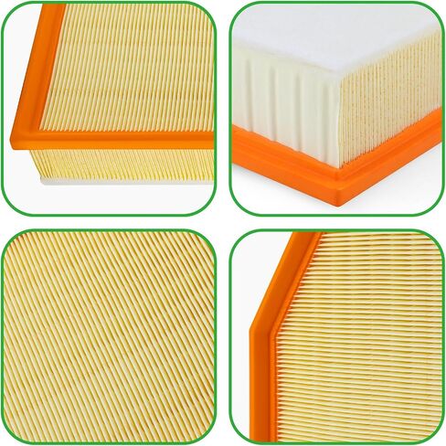 3pcs Cabin & Engine Air Filter Set for BMW X5/X5 xDrive40i/X6/X6 xDrive40i/X7/X7 xDrive40i (3.0L Only), 530e/530e xDrive, 530i/530i xDrive, 540i/540i xDrive, 540d xDrive, 740i/740i xDrive, 745e in Saudi Arabia