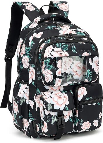 Cat Backpack for Girls Refrigerator Door School Bag for Kids Teen Women Casual Travel Daypacks (Pink) in Saudi Arabia