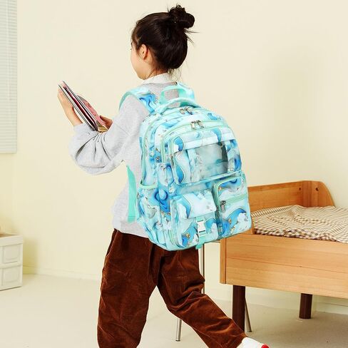 Cat Backpack for Girls Refrigerator Door School Bag for Kids Teen Women Casual Travel Daypacks (Pink) in Saudi Arabia