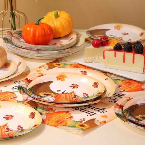 Boho Floral Paper Plates-Flower Birthday Party Decorations for Women, 100pcs Flower Paper Plates for Boho Baby Shower Thanksgiving Party Decor in Saudi Arabia