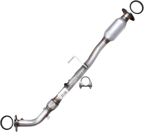 Northeastern Exhaust | Stainless Steel EPA-Approved Rear Catalytic Compatible for 2002-2011 Toyota Camry & 2002-2008 Toyota Solara 2.4L | Free Clamp and Gaskets Included | Automotive Replacement Part in Saudi Arabia