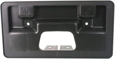 DAT AUTO PARTS المصد الأمامي لوحة الترخيص إطار حامل حامل حامل بديل لـ 2007-2009 Honda CR-V أسود محكم HO1068105 71145SWAA00 in Saudi Arabia