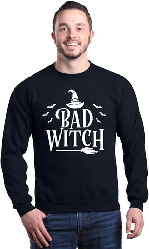Shop4ever Good Witch ~ Bad Witch مطابقة أزياء الهالوين بلوزات ذات رقبة دائرية in Saudi Arabia