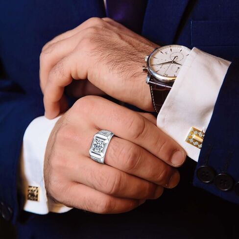 2CT مويسانيتي خاتم الخطوبة للرجال 14K / الذهب الأبيض 925 الفضة الاسترليني الرجال وعد الزفاف مويسانيتي مجوهرات هدية جولة قطع D اللون VVS1 وضوح حجم 8-12 in Kuwait