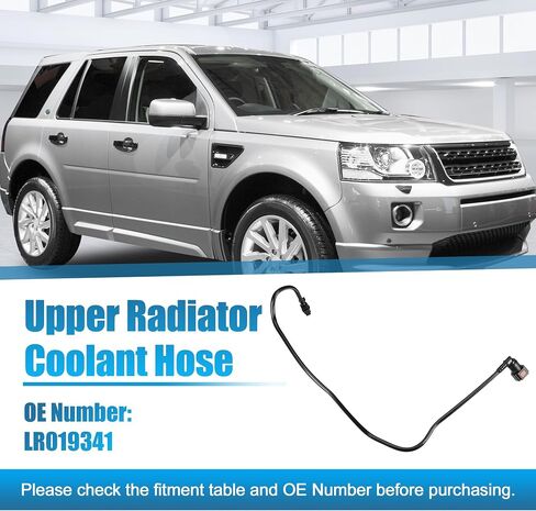 X AUTOHAUX Upper Radiator Coolant Hose for Land Rover LR2 2011-2008 No.LR019341 in Saudi Arabia
