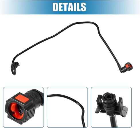 X AUTOHAUX Upper Radiator Coolant Hose for Land Rover LR2 2011-2008 No.LR019341 in Saudi Arabia