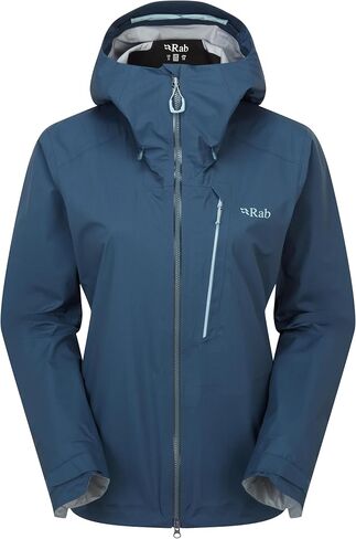 Rab Women's Firewall Alpine Jacket - Ultralight Waterproof Hooded Coat for Climbing & Hiking in Saudi Arabia