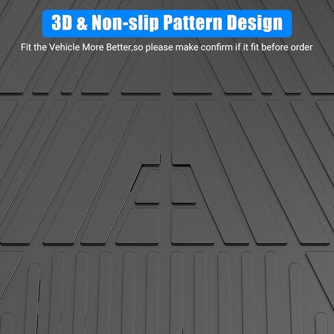 Trunk Mat Fit for Toyota 4Runner 5-Seat 2010-2024, MERXENG Car Trunk Protector All-Weather Rear Cargo Area Mat Protective Floor Mat for Toyota 4-Runner 5-Seat 2010-2024 in Kuwait