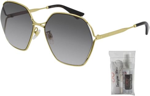 Gucci GG818SA 63MM Square Sunglasses for Women +BUNDLE with ACCESSORY EYEWEAR KIT in Saudi Arabia
