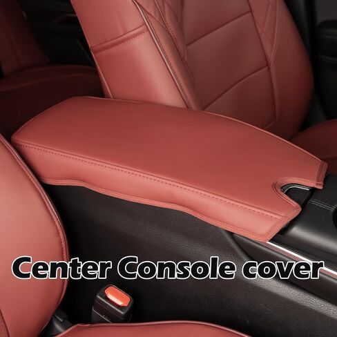 أغطية مقاعد كامري لسيارة Toyota Camry 2018 2019 2020 2021 2022 2023 2024 LE, SE,SE Nightshade (ليست للهجين) مجموعة كاملة من الجلد، واقيات مقاعد السيارة، جلد (عنابي) in Kuwait