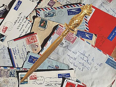 Letter Opener Envelope Slitter Mail Opener Pineapple Desk Organizers & Accessories for Women Men in Saudi Arabia