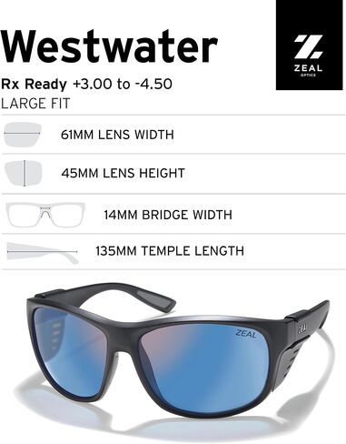 Zeal Optics - Westwater - نظارات شمسية مستقطبة نباتية للرجال والنساء in Saudi Arabia