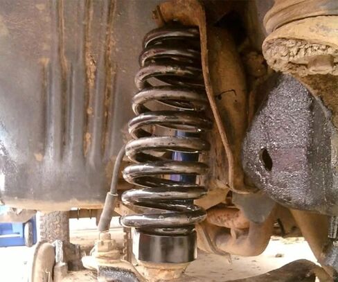 لـ 1980-1998 F250 F350 2WD نايلون أمامي 2 "طقم رفع التسوية مع موسع مسمار-لإعداد نوابض لولبية in Saudi Arabia
