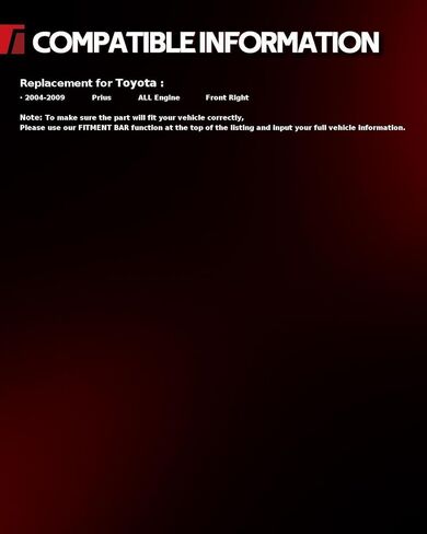 Torchbeam 66-5267 CV Axle Compatible with Toyota Prius 2004-2009, 1 PCS Front Right Axle Shafts in Saudi Arabia