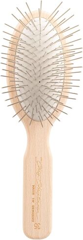 Chris Christensen Dog Brush, 27 mm Oval Pin Brush, Original Series, Groom Like a Professional, Stainless Steel Pins, Lightweight Beech Wood Body, Ground and Polished Tips in Kuwait