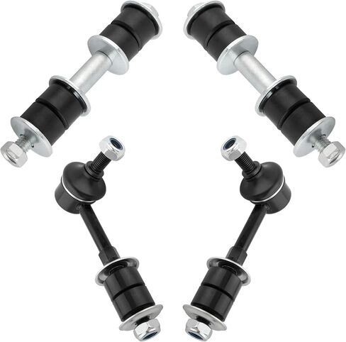 K90247 K80374 Front & Rear Stabilizer Sway Bar End Links for Mitsubishi Lancer 2002 2003 2004 2005 2006 2007 FWD, Pack of 4 in Saudi Arabia