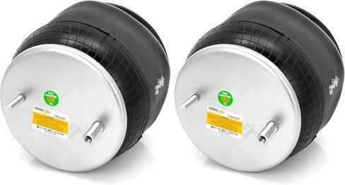 2 pack of TORQUE Trailer Air Spring Bag (Replaces Firestone 9307, W01-358-9307, Goodyear 1R12-095, Holland Neway 905-57-129) (2 x TR9307) in Saudi Arabia