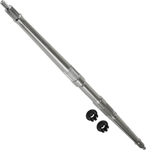 Caltric Rear Axle Shaft with Nut compatible with Yamaha YFZ450LE 2004 / YFZ450SE 2005 in Saudi Arabia