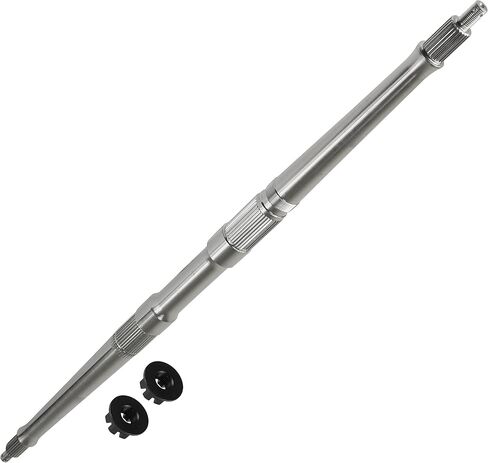 Caltric Rear Axle Shaft with Nut compatible with Yamaha YFZ450LE 2004 / YFZ450SE 2005 in Saudi Arabia