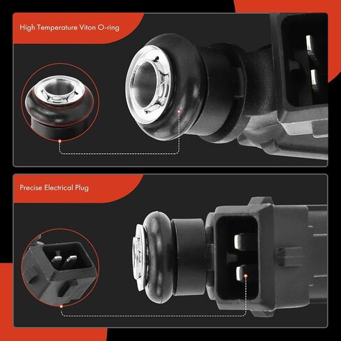 A-Premium Fuel Injectors Compatible with Mercury Mariner 2002 2003 2004 2005 2006, Replace# 25335288 4-PC Set in Saudi Arabia