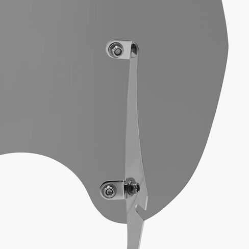 Windshield Windscreen, Smoke Windshield w/ 4x49mm Quick Release Black Clamps Fit For Harley Breakout 114 2018-20 Dyna Fat Bob 08-17 Low Rider 16-17 Street Bob 06-17 Super Glide 07-10 V-Rod 04-05 in Saudi Arabia