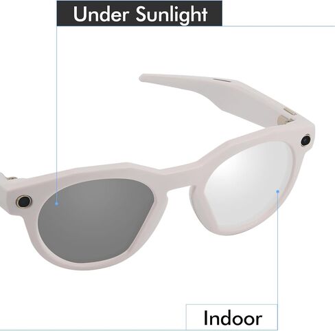 عدسات بديلة ممتازة من SAUCER للنظارات الذكية Oakley Meta HSTN OW8002 مقاس 51 مم in Kuwait