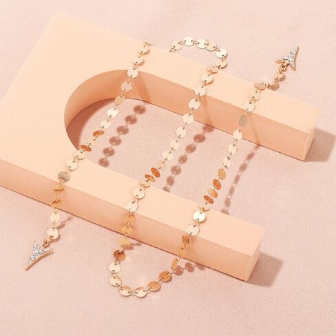 Nose Chain for Women Face Chain Gothic Vintage Accessories Party Costume Prom Jewelry… in Kuwait