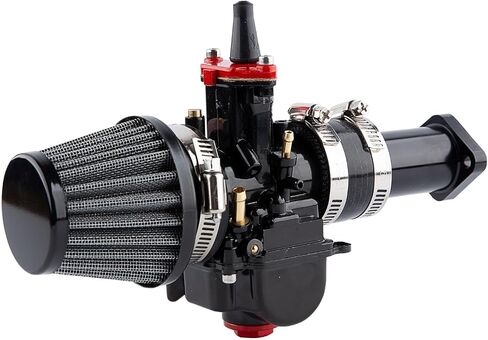 طقم كاربوريتر أداء كاربوريتر 24 مم من PWK لمحرك Predator 212cc 196cc Coleman CT200U BT200X Mini Bike KT196 Go Kart GX160 GX200 6.5hp محرك استنساخ مع مشعب سحب فلتر الهواء in Kuwait