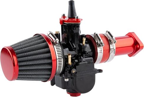طقم كاربوريتر أداء كاربوريتر 24 مم من PWK لمحرك Predator 212cc 196cc Coleman CT200U BT200X Mini Bike KT196 Go Kart GX160 GX200 6.5hp محرك استنساخ مع مشعب سحب فلتر الهواء in Kuwait