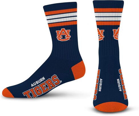 For Bare Feet NCAA Cincinnati Bearcats 4 Stripe Deuce Crew Sock Team Color LARGE in Saudi Arabia