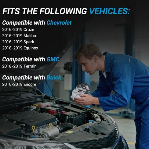 12684050 Brake Vacuum Pump Compatible with 2016-2019 Chevy Cruze Buick Encore 2016-2022 Malibu 2016-2022 Spark 2018-2022 Equinox 2021-2022 Trax 2018-2022 GMC Terrain Buick in Kuwait