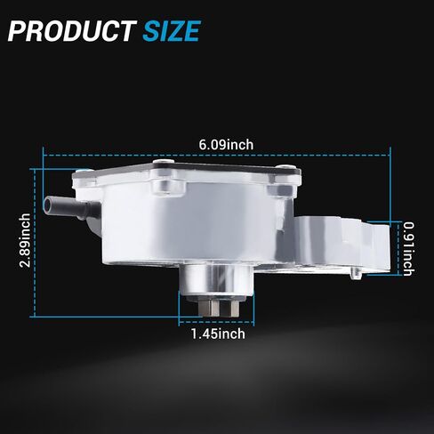 12684050 Brake Vacuum Pump Compatible with 2016-2019 Chevy Cruze Buick Encore 2016-2022 Malibu 2016-2022 Spark 2018-2022 Equinox 2021-2022 Trax 2018-2022 GMC Terrain Buick in Kuwait