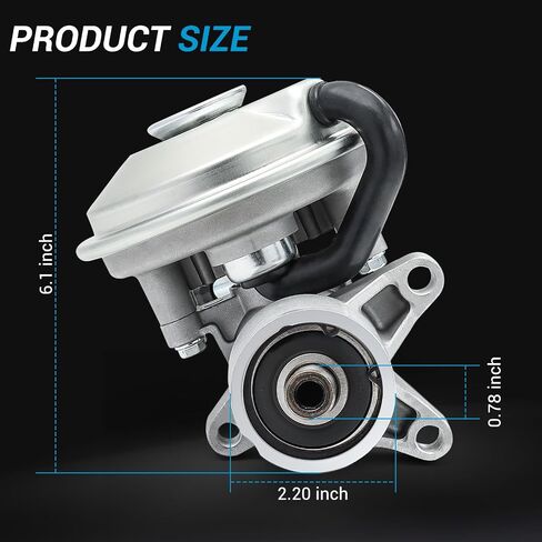 مضخة تفريغ الفرامل 12684050 متوافقة مع 2016-2019 Chevy Cruze Buick Encore 2016-2022 Malibu 2016-2022 Spark 2018-2022 Equinox 2021-2022 Trax 2018-2022 GMC Terrain Buick in Saudi Arabia