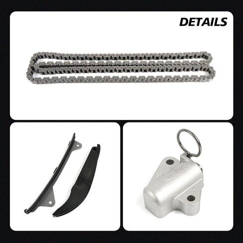 مجموعة أدوات سلسلة التوقيت 24420-2E000, 24430-2E000 مناسبة لمحرك Elantra L4 NU 2011-1.8L 2.0L Repalce OE 24321-2E000, 24410-2E000 in Saudi Arabia