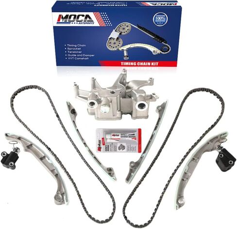 MOCA Timing Chain Kit with Oil Pump for 2004-2009 for NISSAN Pathfinder Titan & Infiniti QX56 & for NISSAN Armada 5.6L V8 DOHC in Saudi Arabia