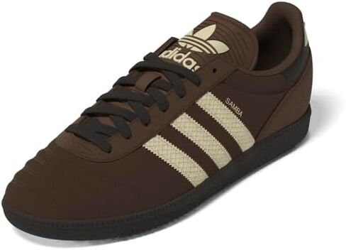 أديداس PREBRN/SANSTR/DBROWN للجنسين Samba JP Preloved BrownSand Strata/Dark Brown 6.5 US، واسع للرجال in Kuwait