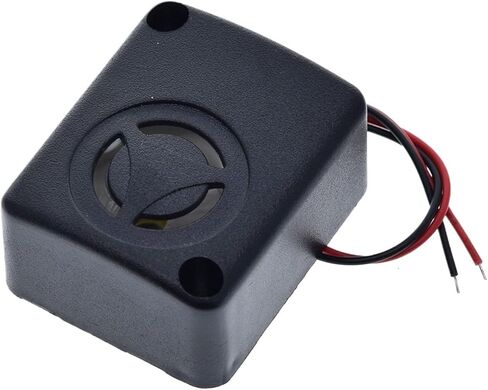 Anti-Theft Car Burglar Alarm 6/12/15V 120dB Active High Decibel Buzzer Safe Box Burglar Alarm Car Accessories QSI-4840 in Saudi Arabia