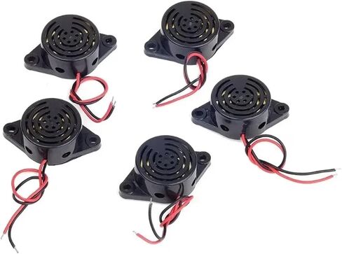 5PCS SFM-27 Buzzers Alarm Continuous Beep 95DB Beep Alarm High-Decibel 3-24V Buzzer in Saudi Arabia