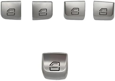 for W205 W253 Car Power Window Switch Button Cover Cap Replacement for Benz C GLC Class Coupe C180 C200 C250 GLC300(No.3) in Saudi Arabia