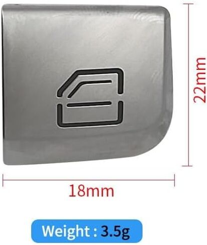 for W205 W253 Car Power Window Switch Button Cover Cap Replacement for Benz C GLC Class Coupe C180 C200 C250 GLC300(No.3) in Saudi Arabia