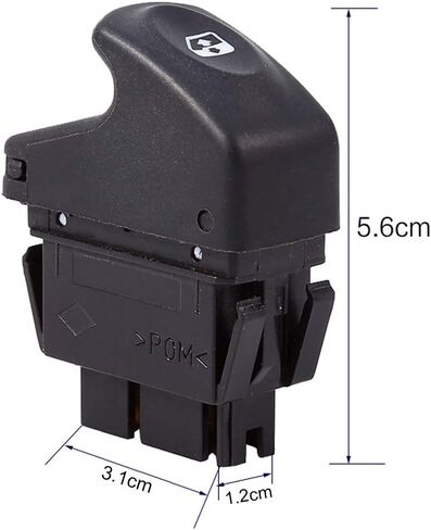 6 Pins Car Electric Window Control Switch for Clio II 2 Megane I Kangoo in Saudi Arabia