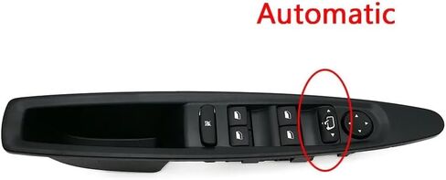 Power Window Control Switch Car Window Lifter Switch for Citroen C4 2004-2007 2008 2009 2010(Automatic Rearview) in Saudi Arabia