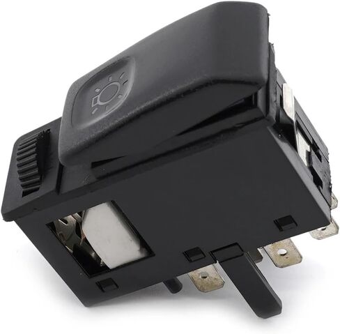 Car Black Headlight Head Light Switch for VW Golf Mk2 Jetta II Mk 83-92 191941531H 191941531A in Saudi Arabia