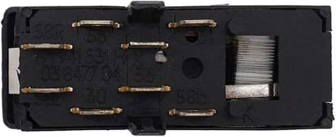 Car Black Headlight Head Light Switch for VW Golf Mk2 Jetta II Mk 83-92 191941531H 191941531A in Saudi Arabia